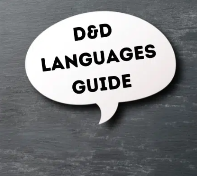 Dnd Languages 5e (5th Edition) – Dungeons and Dragons