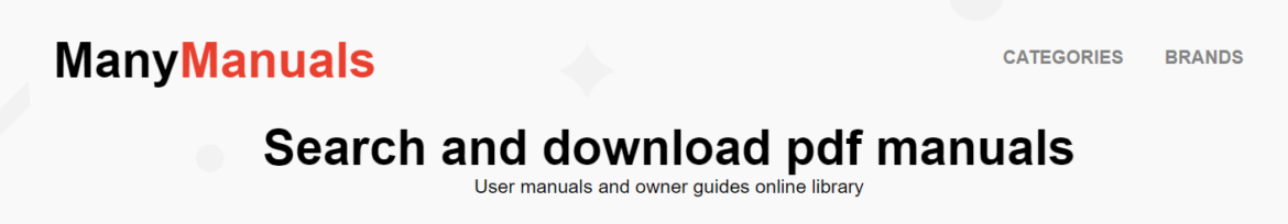Exploring User-Friendly Experience with ManyManuals.com: An In-Depth Guide to Finding Manuals